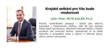 Krajské setkání pro Vás bude moderovat